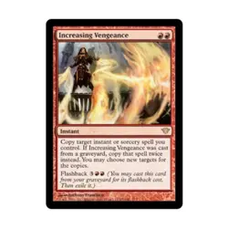 WOTC MtG Dark Ascension Increasing Vengeance (R) (Foil) NM - Image 1