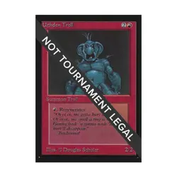 WOTC MtG International Ed. Uthden Troll (U) NM - Image 1
