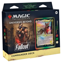 MtG Fallout Scrappy Survivors Commander Deck Factory Sealed Magic The Gathering - Image 1