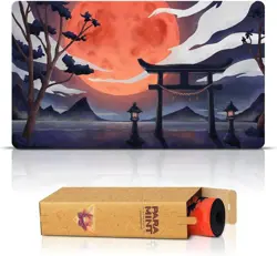 Blood Moon Torii Gate Stitched - MTG Playmat - Compatible with Magic The Gath... - Image 2