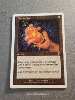 MTG 7th Edition Meekstone Magic The Gathering Rare - Image 1