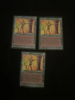 Gaea's Touchx3 [The Dark] Light PLay MTG Magic Vintage Cards - Image 1