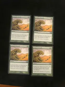 Rampant Growthx4 [Magic 2010 Core Set] Light Play Magic the Gathering MTG Cards - Image 1