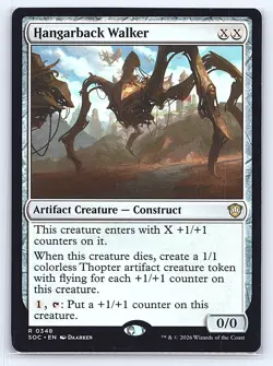 Hangarback Walker 348 Commander: Secrets of Strixhaven Magic: The Gathering LP - Image 1