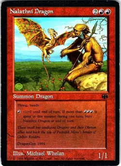 Nalathni Dragon Promo Media Promos Magic: The Gathering Moderately Played - Image 1