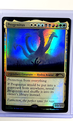 2023 MTG Magic the Gathering SLD Secret Lair Drop Foil 1163 Progenitus Mythic LP - Image 1