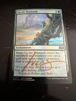Foil Artist Proof MULCH & Up the Beanstalk Lucas Graciano Mtg - Image 1