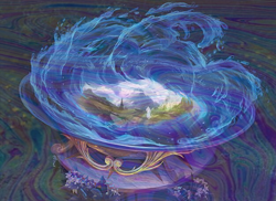 Foil Mirror of Galadriel - The Lord of the Rings: Tales of Middle-earth | MTG Ca - Image 2