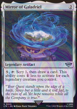 Foil Mirror of Galadriel - The Lord of the Rings: Tales of Middle-earth | MTG Ca - Image 3