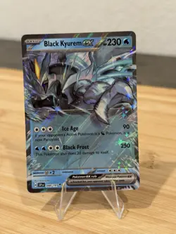 Pokemon Surging Sparks Black Kyurem ex Double Rare Holo 048/191 NM - Image 1
