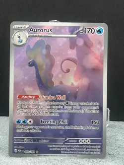 Aurorus 092/088 Holo Illustration Rare Perfect Order Pokemon Near Mint - Image 1