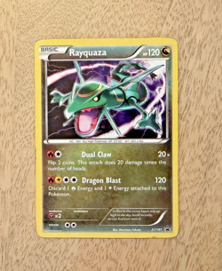 Rayquaza XY141 XY Holo -- excellent/lightly played -- 2016 Pokemon - Image 2