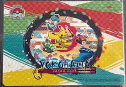 Pokemon World Championships 2023 Yokohama Commemorative Sticker Pikachu - Image 2