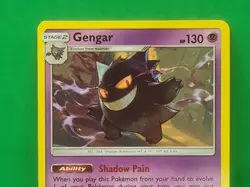 💥 GENGAR # 70/214 Non Holo Super Rare Unbroken Bonds Pokemon - 2019 - Image 2