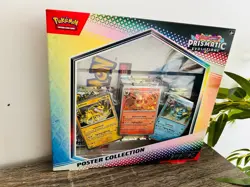 Scarlet & Violet Prismatic Evolutions Poster Collection POKEMON TCG | FREE POST - Image 1