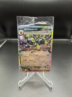Pokemon Umbreon EX 060/131 Prismatic Evolutions Stamp Promo Sealed - Image 1