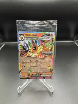 Pokemon Flareon EX 014/131 Prismatic Evolutions Stamp Promo Sealed - Image 1