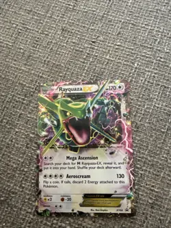 Pokemon TCG Rayquaza EX (Shiny) XY Promos #XY66 Lightly Played - Image 1