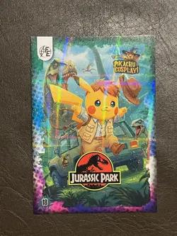 Jurassic Park (Pikachu) #18 - Galaxy Holo - Electric Pikachu Cosplay - Pokemon - Image 1
