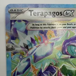 Terapagos EX 179/217 Pokemon ME: Ascended Heroes Double Rare Holo 2026 NM - Image 3