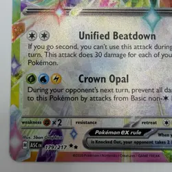 Terapagos EX 179/217 Pokemon ME: Ascended Heroes Double Rare Holo 2026 NM - Image 5