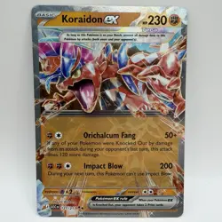 Koraidon EX 121/217 Pokemon ME: Ascended Heroes Double Rare Holo 2026 NM - Image 1