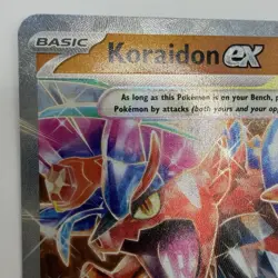 Koraidon EX 121/217 Pokemon ME: Ascended Heroes Double Rare Holo 2026 NM - Image 3