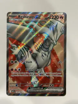 Pokemon TCG Reshiram ex 158/086 SV: White Flare Holo Ultra Rare NM/M - Image 3