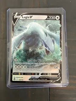 Pokemon Lugia V 138/195 Silver Tempest Ultra Rare NM - Image 1