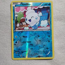 Pokemon Next Destinies 31/99 Vanillite - Reverse Holo Common - Near Mint - Image 1