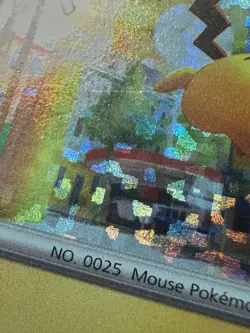 2023 Pokemon PIKACHU #006/015 Confetti Holo McDonald's Promo LP - Image 3