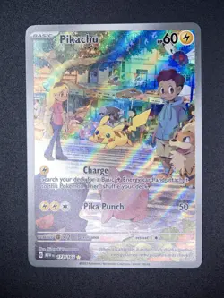 Pikachu Illustration Rare 173/165 Pokemon 151 - Image 1