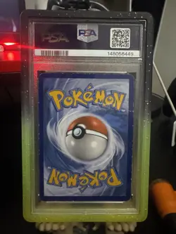 Pokemon Pikachu EX XY124 Promo Full Art Holo 2016 PSA 1 English - Image 2