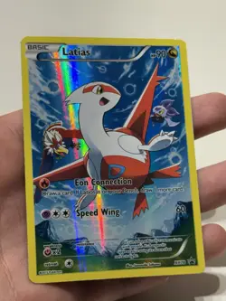 Pokemon TCG Latias XY78 XY Full Art Black Star Promo Holo - Lightly Played LP - Image 2