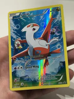 Pokemon TCG Latias XY78 XY Full Art Black Star Promo Holo - Lightly Played LP - Image 3