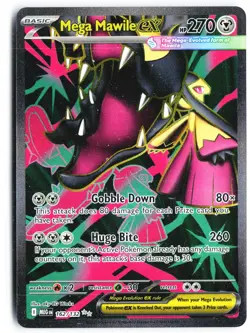Mega Mawile ex 162/132 Ultra Rare Mega Evolution Pokemon Near Mint - Image 1