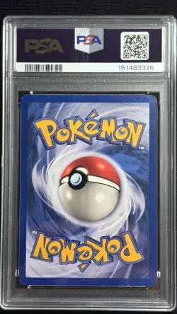 PSA 5 1999 GENGAR #5 HOLO 1ST EDITION POKEMON FOSSIL - Image 2