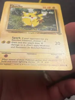 Pikachu 60/64 - Pokemon Jungle Set - NM - Image 3