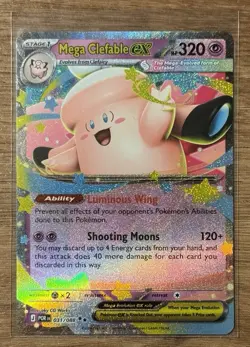NM Mega Clefable ex 031/088 Double Rare Perfect Order Pokemon - Image 1