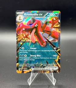 Pokemon Chaos Rising Krookodile ex 055/086 NM - Image 1