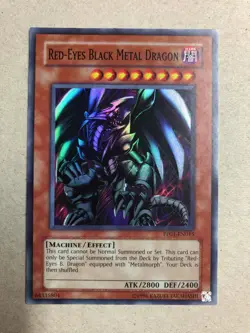 YuGiOh Red-Eyes Black Metal Dragon PP01-EN015 Super Rare NM/MT (Pristine!) - Image 1