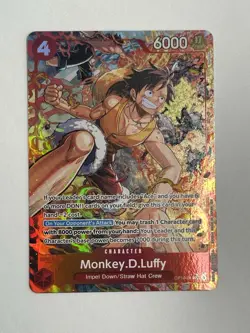 Monkey.D.Luffy (Alternate Art) OP16-015 The Time of Battle Foil - Image 1