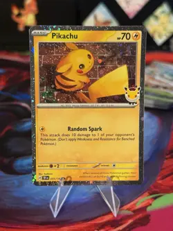 Pikachu (Pokemon Day 2026) 051/162 Miscellaneous Cards & Products Holo - Image 1