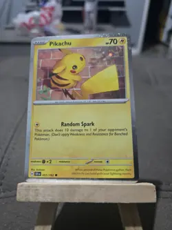 Pokemon Pikachu TCG Cosmos Holo Card #51 Temporal Forces Promo - Image 3