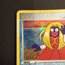 Jynx 28/115 Reverse Holo Rare Stamped ex Unseen Forces Pokemon TCG Card NM - Image 2