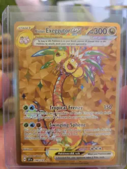 Alolan Exeggutor Ex Gold 248/191 Surging Sparks Pokemon Card NM - Image 1