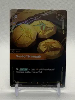 Seal Of Strength 163/298 - Origins (OGN) Epic Holo Riftbound: LoL Card Game - Image 1