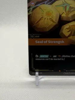 Seal Of Strength 163/298 - Origins (OGN) Epic Holo Riftbound: LoL Card Game - Image 4