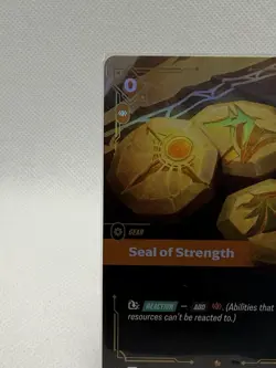 Seal Of Strength 163/298 - Origins (OGN) Epic Holo Riftbound: LoL Card Game - Image 5