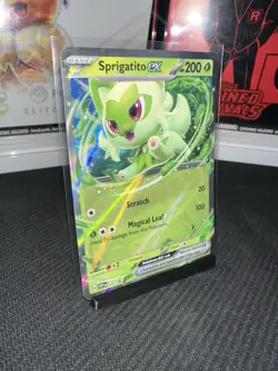 Sprigatito ex 087 - Scarlet & Violet Promo Card - NM - Image 2